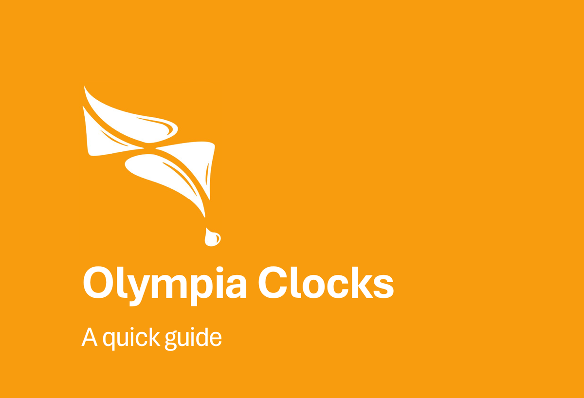 Olympia Clock guide